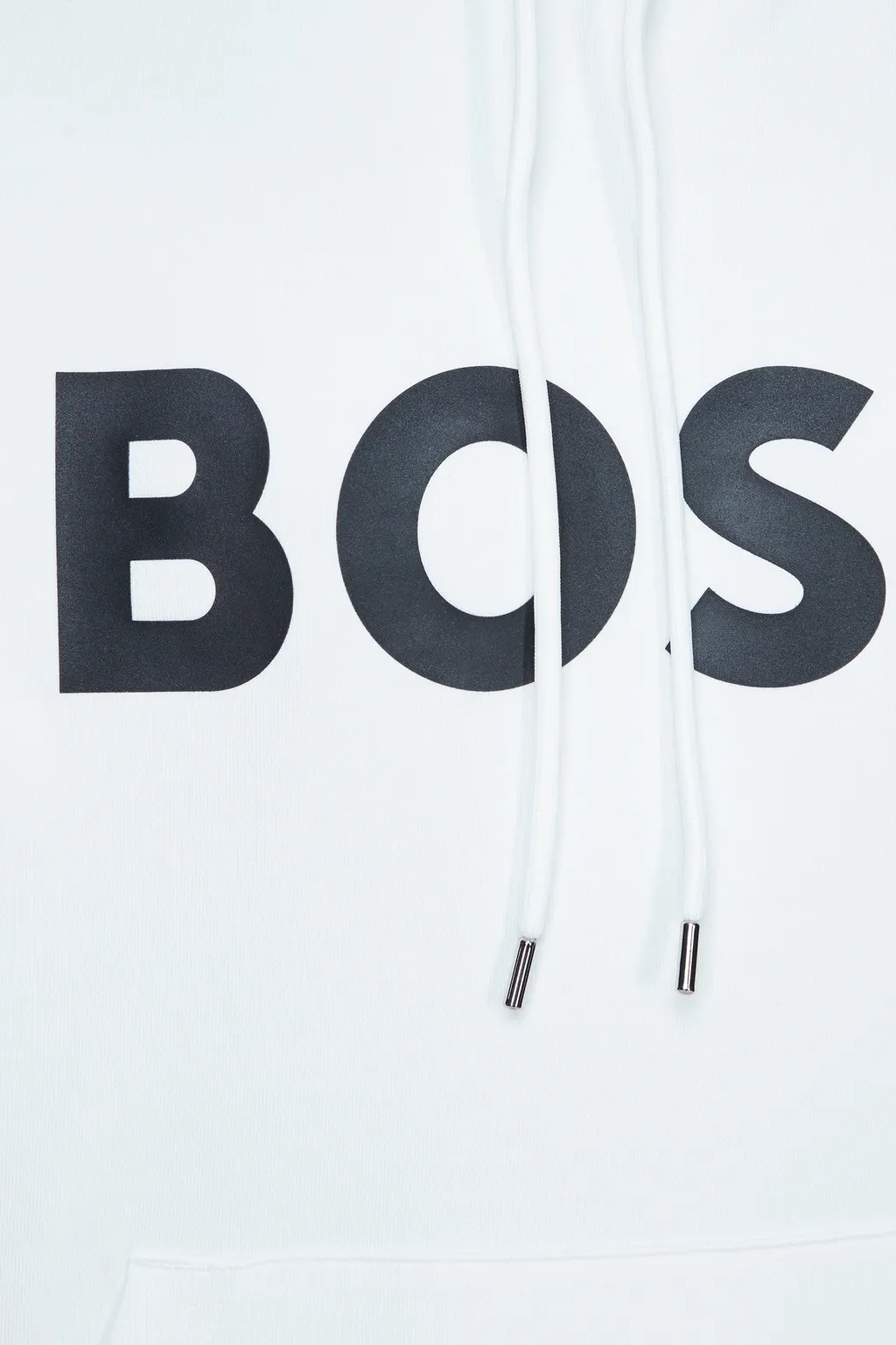 Boss Hugo Boss Logo Printed Drawstring Hoodie
