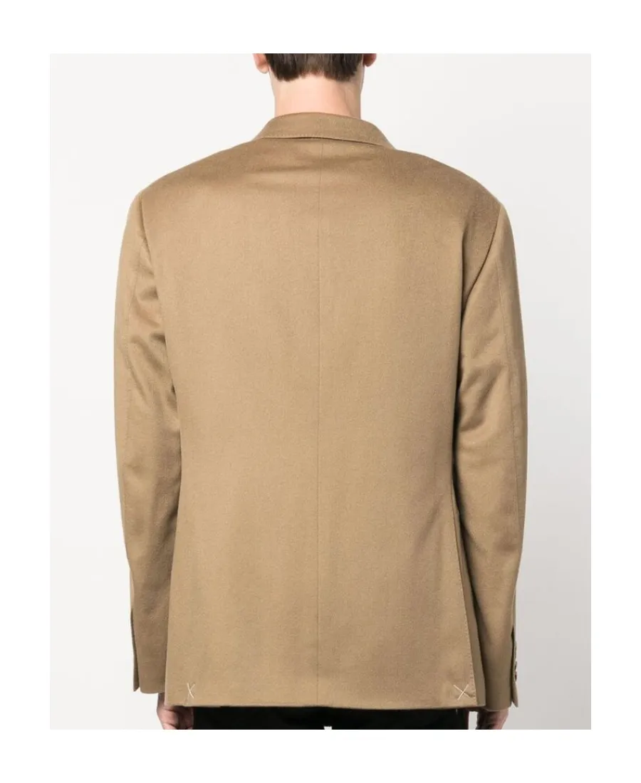Double-Breasted Cashmere Blazer