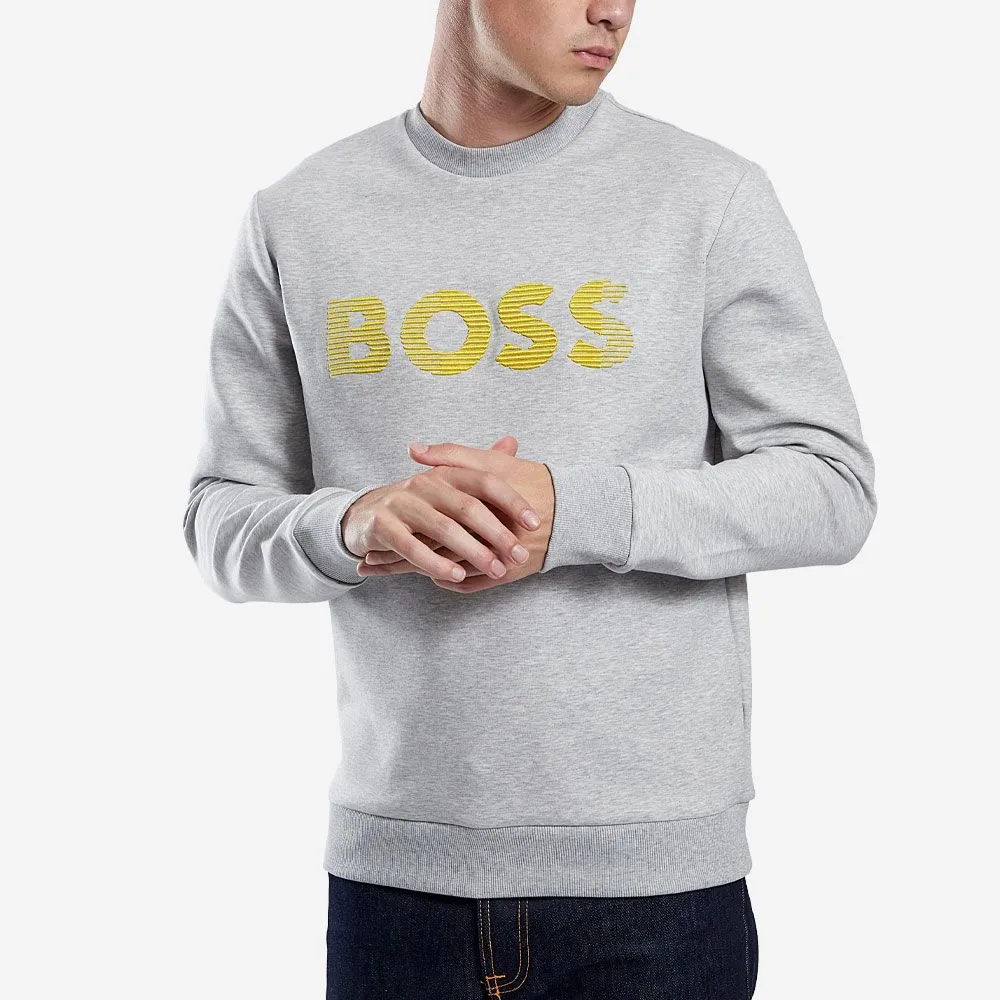 Round Collar Logo Sweater