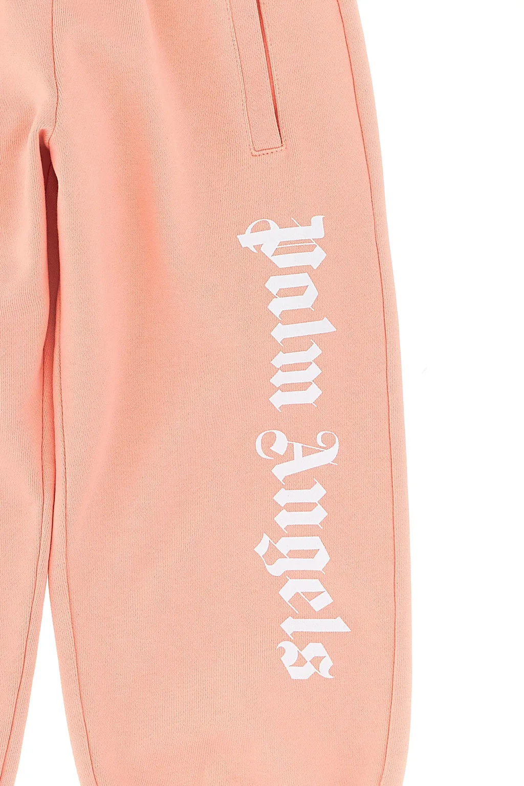 Palm Angels Kids Logo Printed Drawstring Track Pants