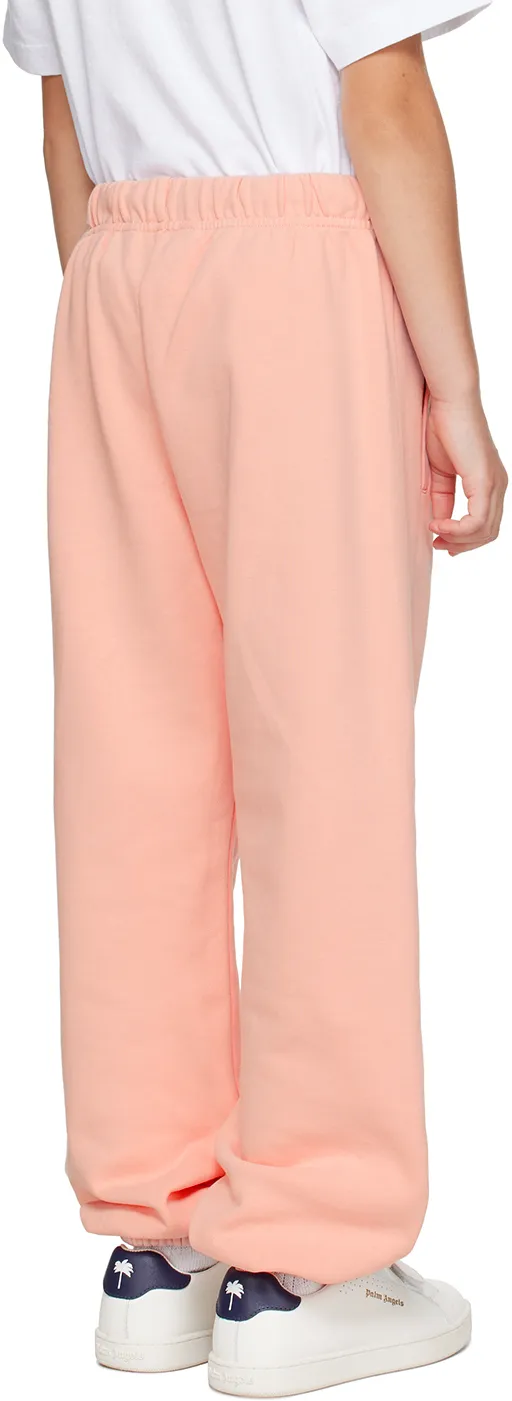 Palm Angels Kids Logo Printed Drawstring Track Pants