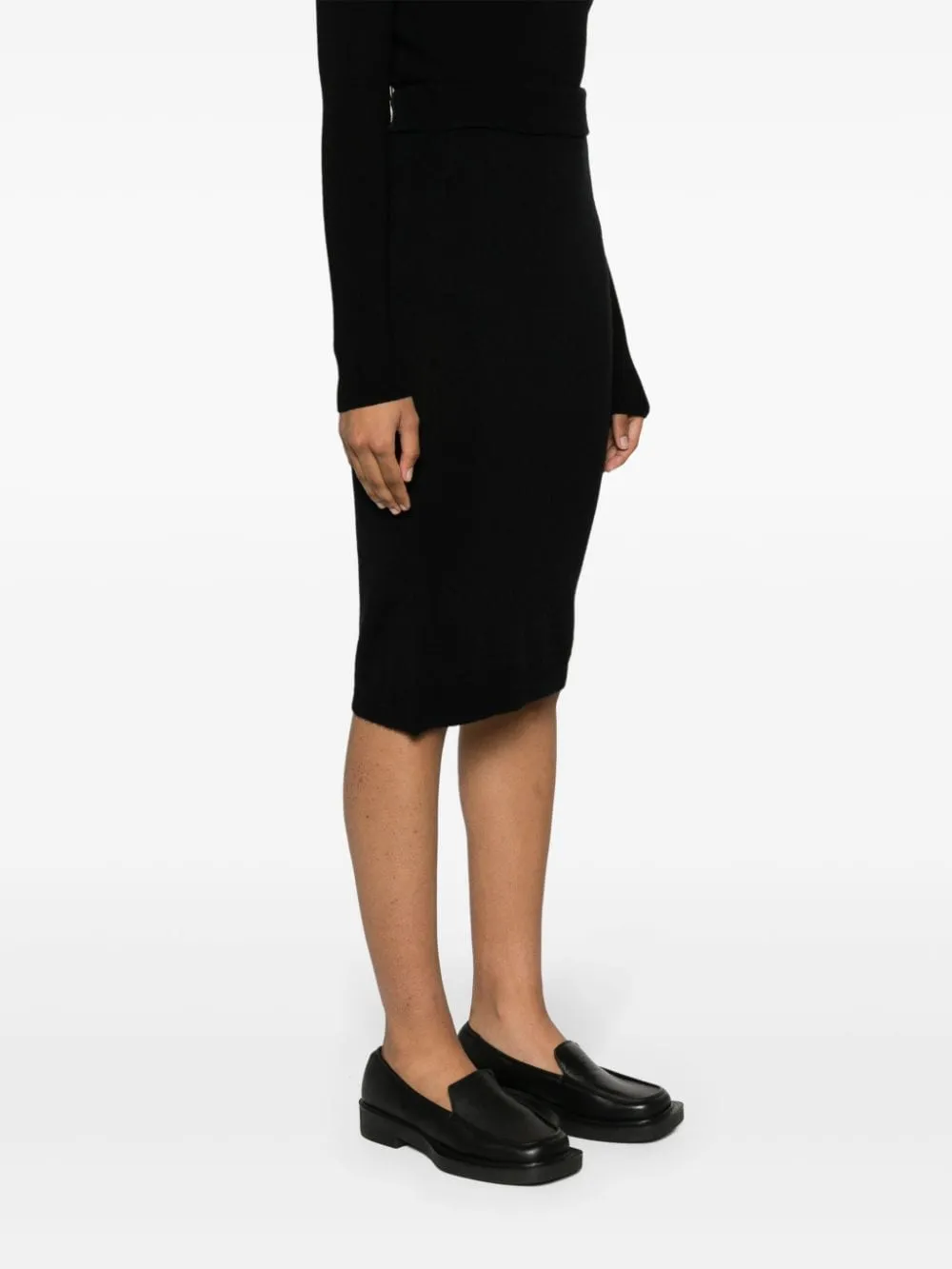 Bea Orb-Embroidered Knitted Skirt
