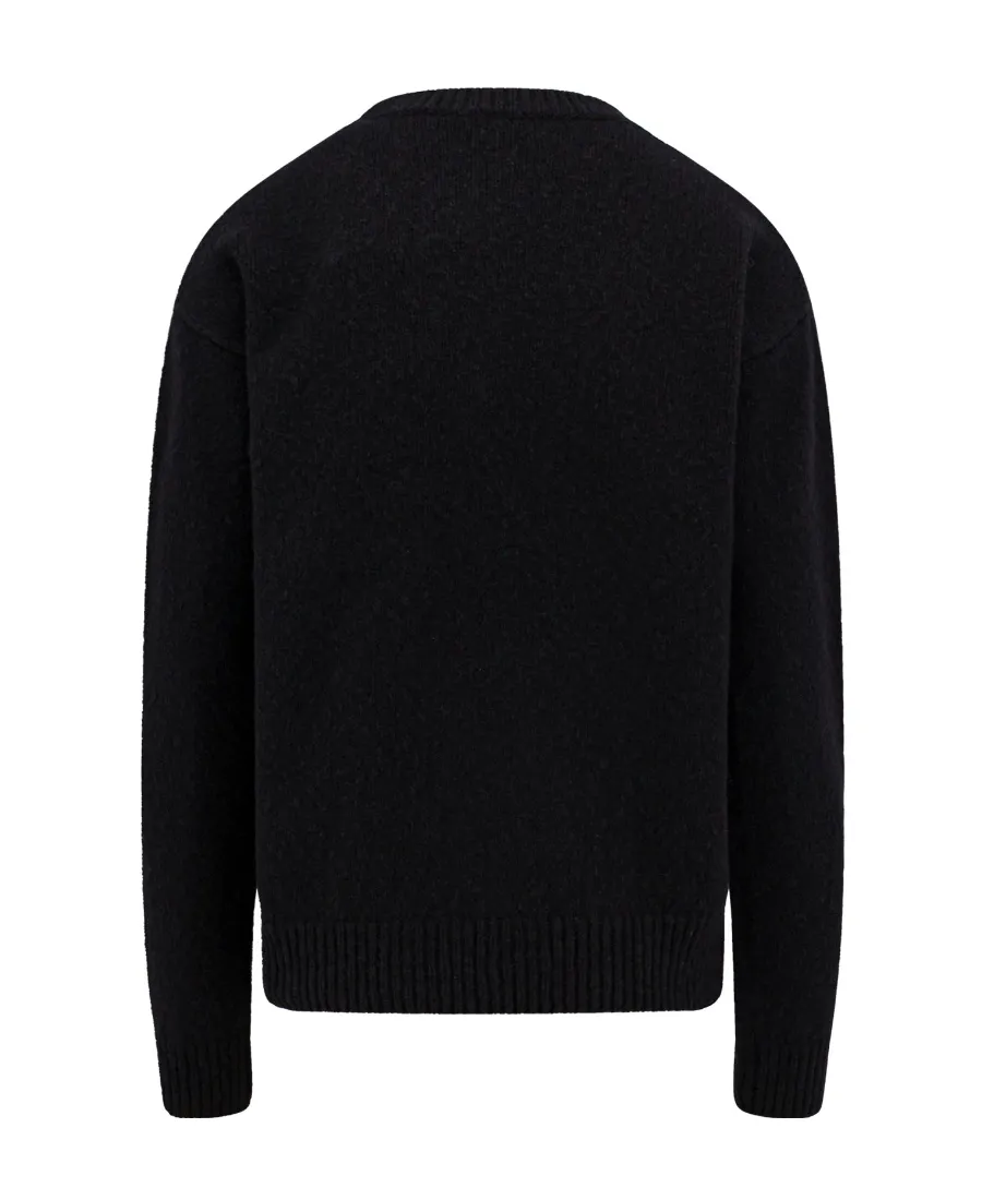 Moncler Logo Detailed Crewneck Knitted Jumper