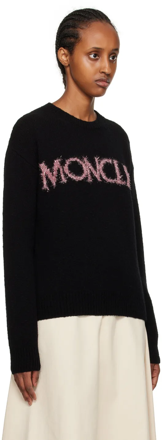 Moncler Logo Detailed Crewneck Knitted Jumper