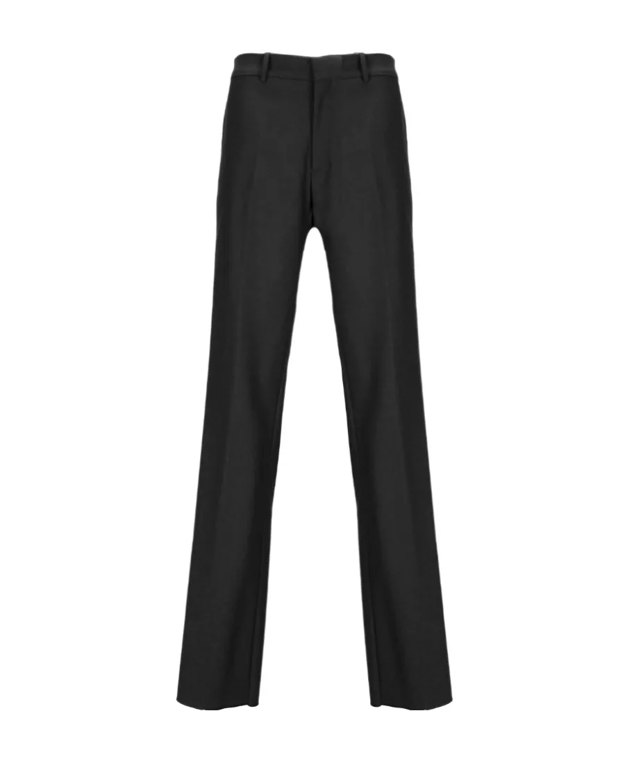 Off-White Mid-Rise Straight Leg Pants