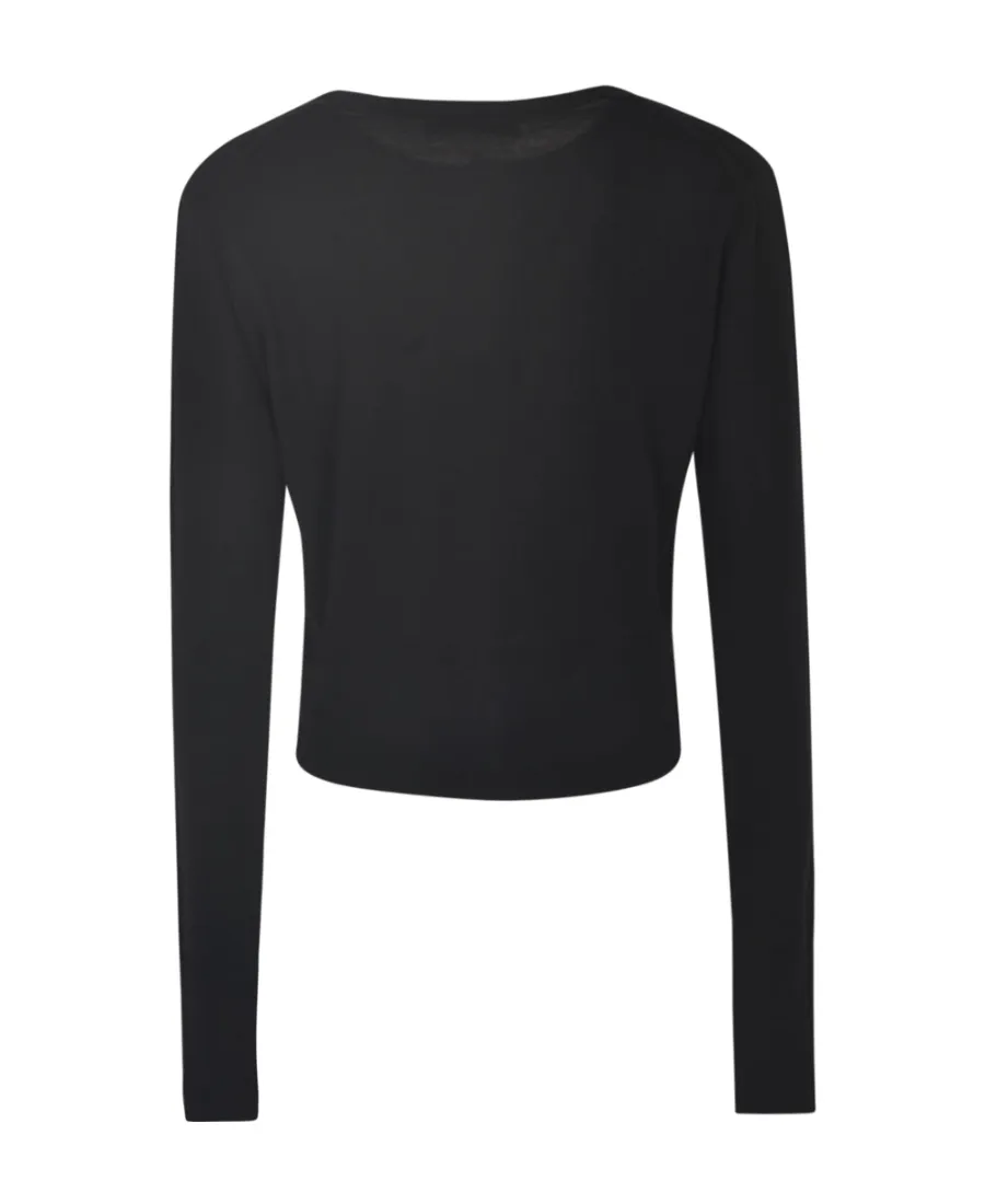 Vivienne Westwood Orb Embroidered Cropped Cardigan