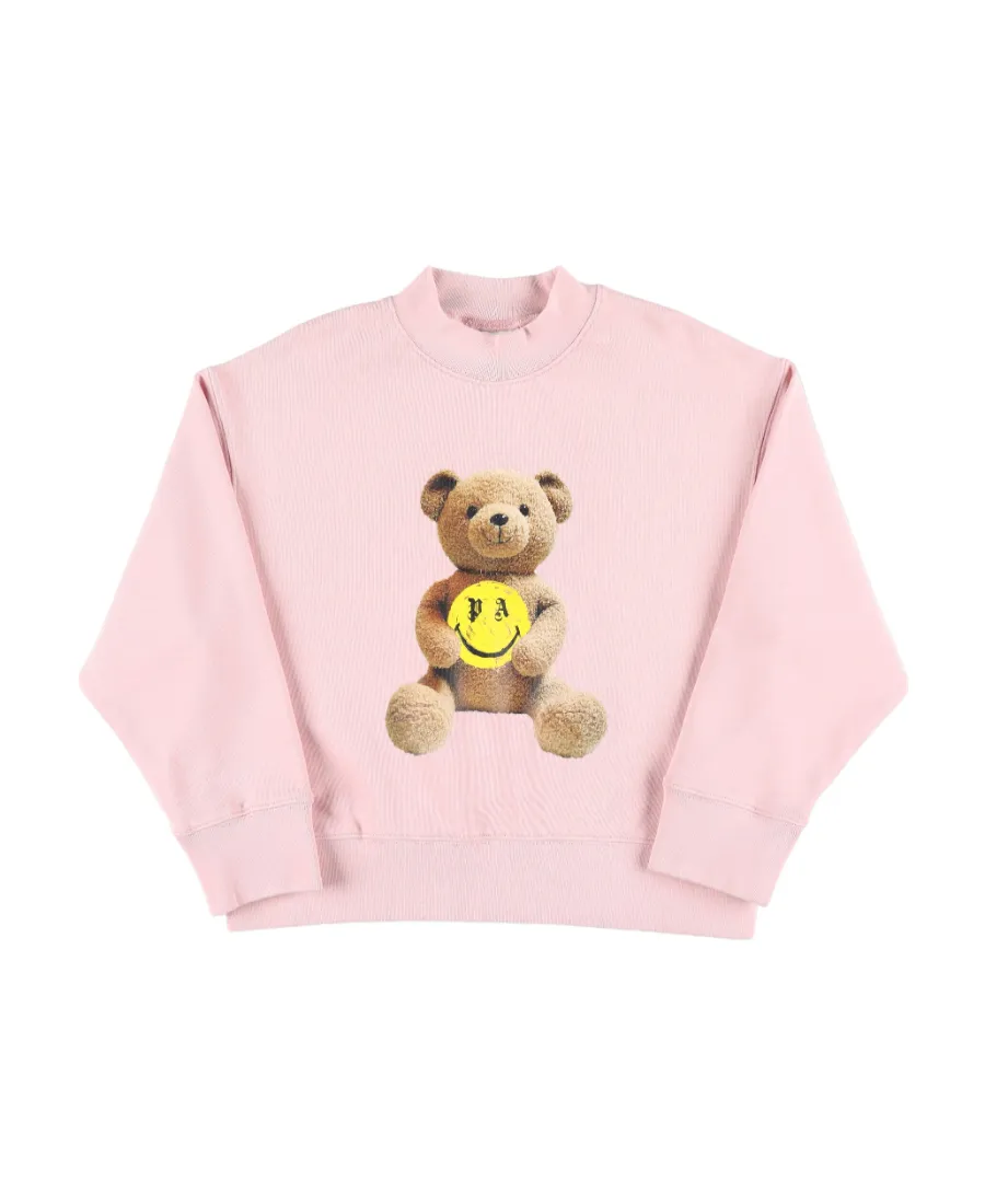 Palm Angels Kids Bear Printed Crewneck Sweatshirt