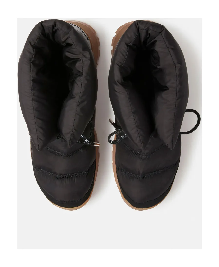 Round-Headed Lace-Up Boots