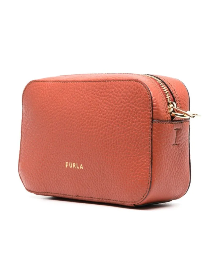 Mini Primula Leather Crossbody Bag