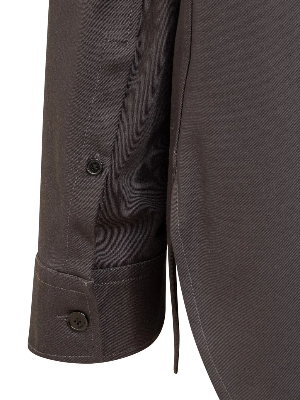 Lanvin Logo Embroidered Buttoned Shirt