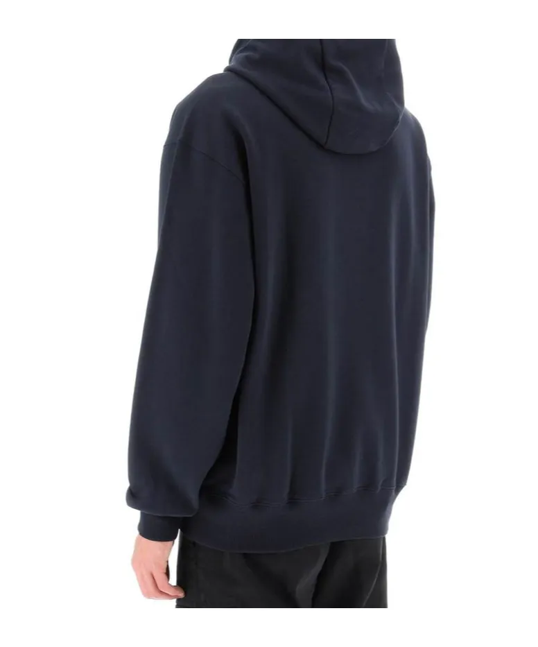 Boss Hugo Boss Logo Printed Drawstring Hoodie