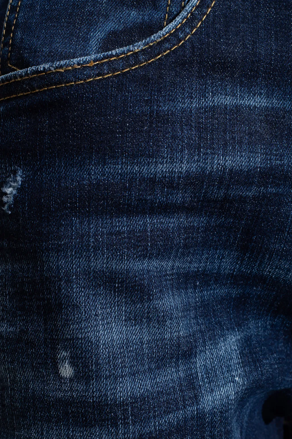 Dsquared2 Distressed High-Waist Cropped Jeans