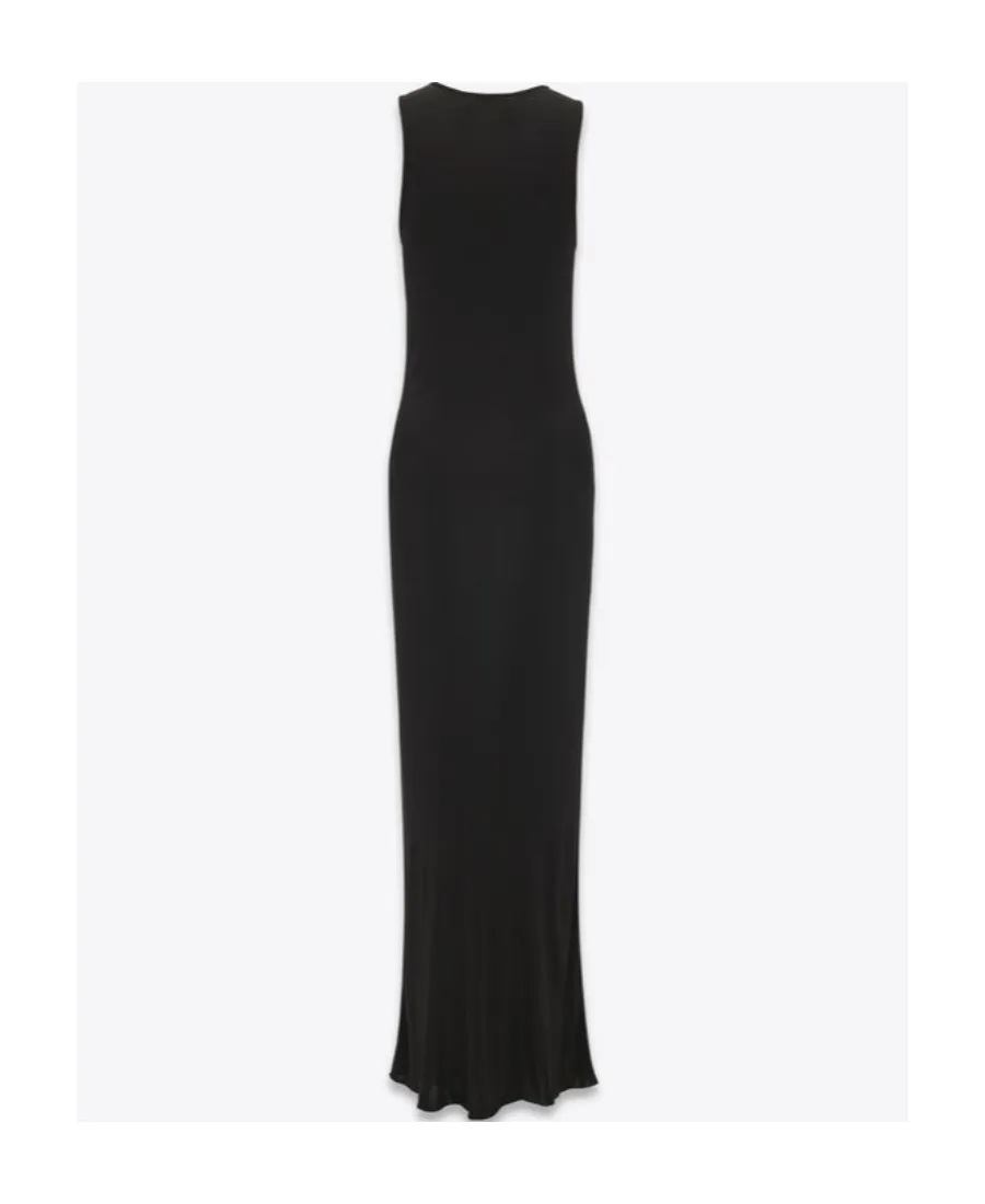 Saint Laurent Scoop Neck Sleeveles Dress