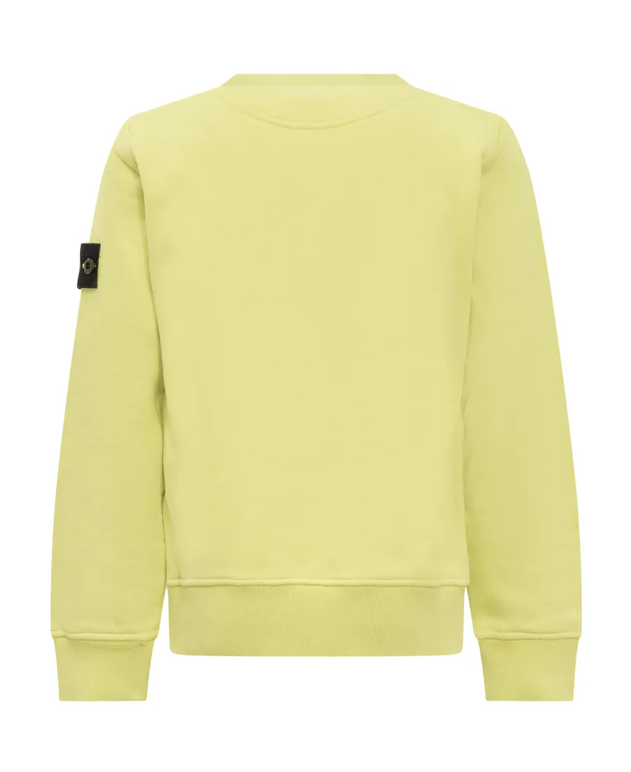 Stone Island Junior Compass-Motif Crewneck Sweatshirt