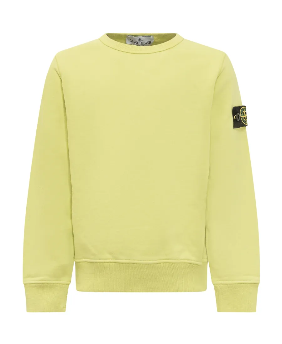 Stone Island Junior Compass-Motif Crewneck Sweatshirt