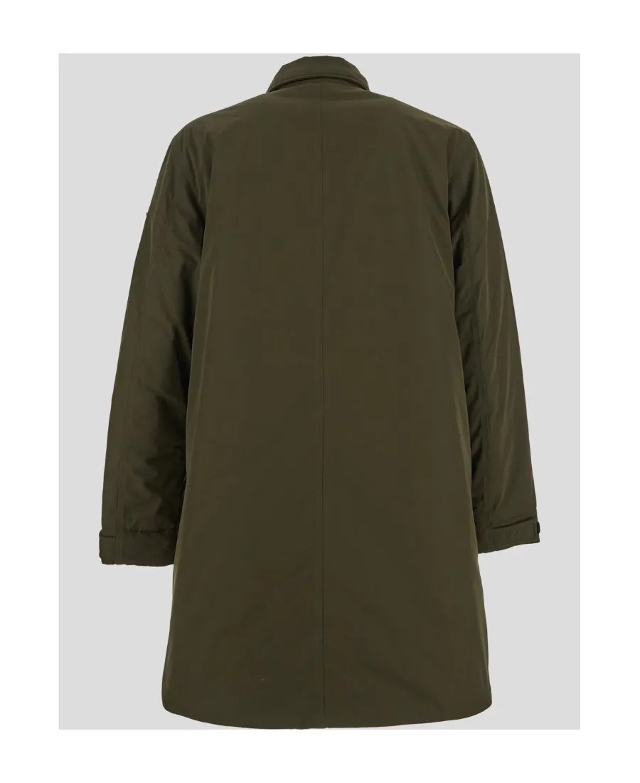 Stone Island Collared Button-Up Coat