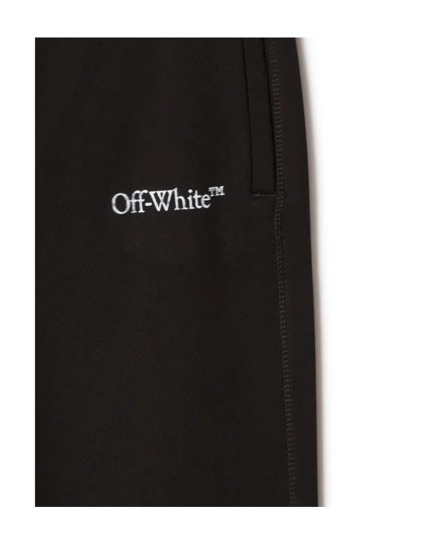 Off-White Kids Bookish Logo-Printed Drawstring Track Pants