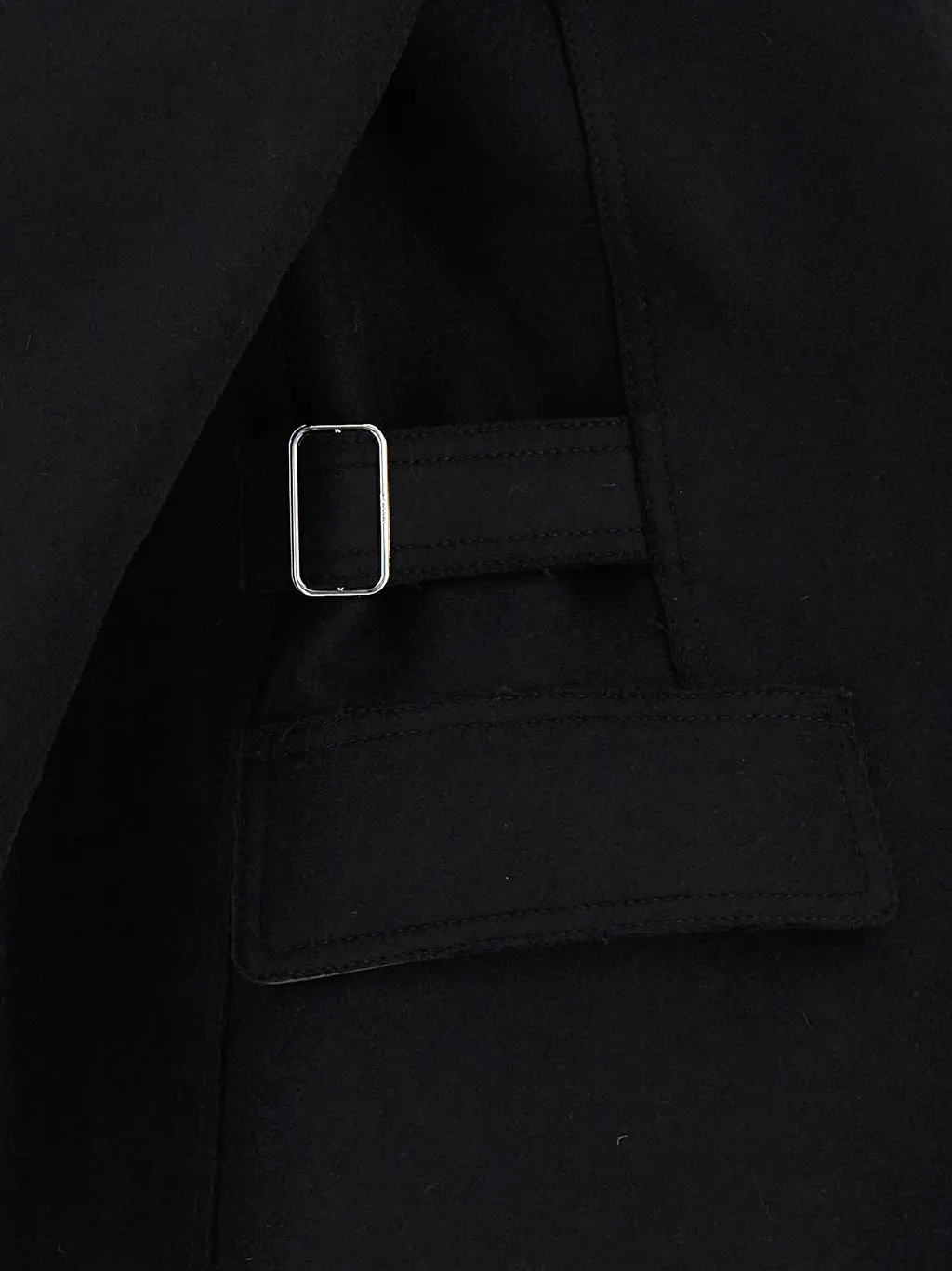 Lanvin Long Sleeved Double Breasted Coat