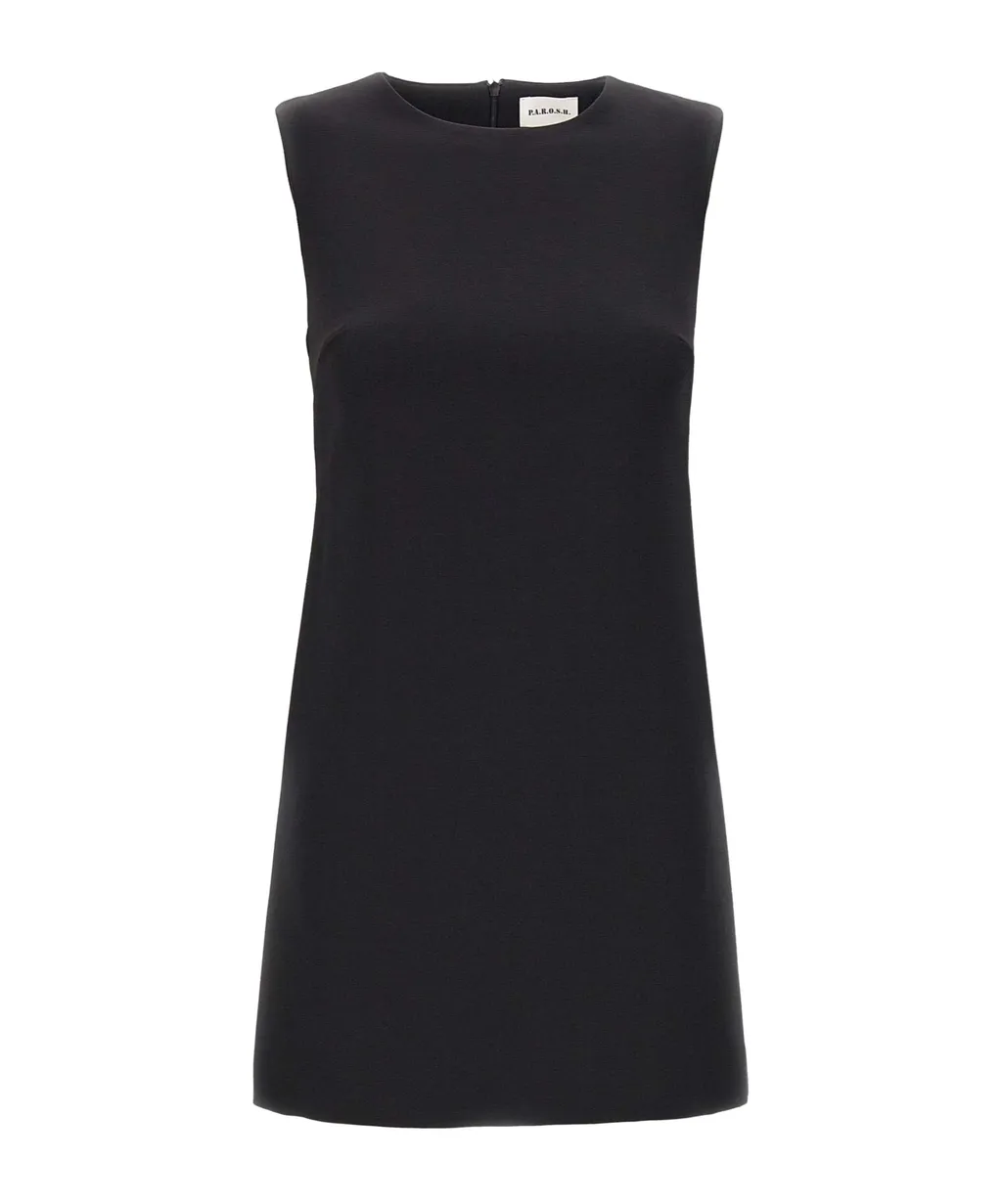Round-Neck Sleeveless Minidress