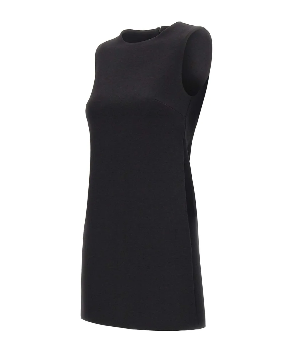 Round-Neck Sleeveless Minidress
