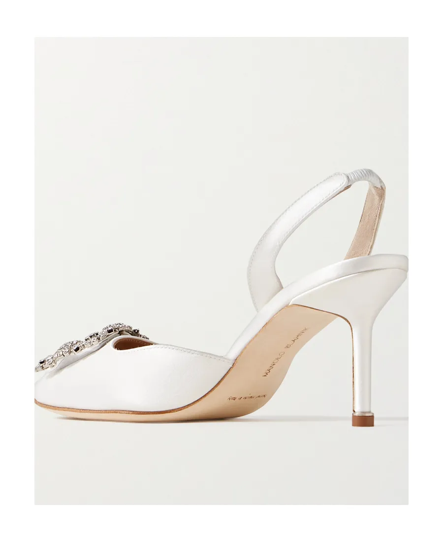 Hangisli 70 Crystal-Embellished High-Heeled Sandals