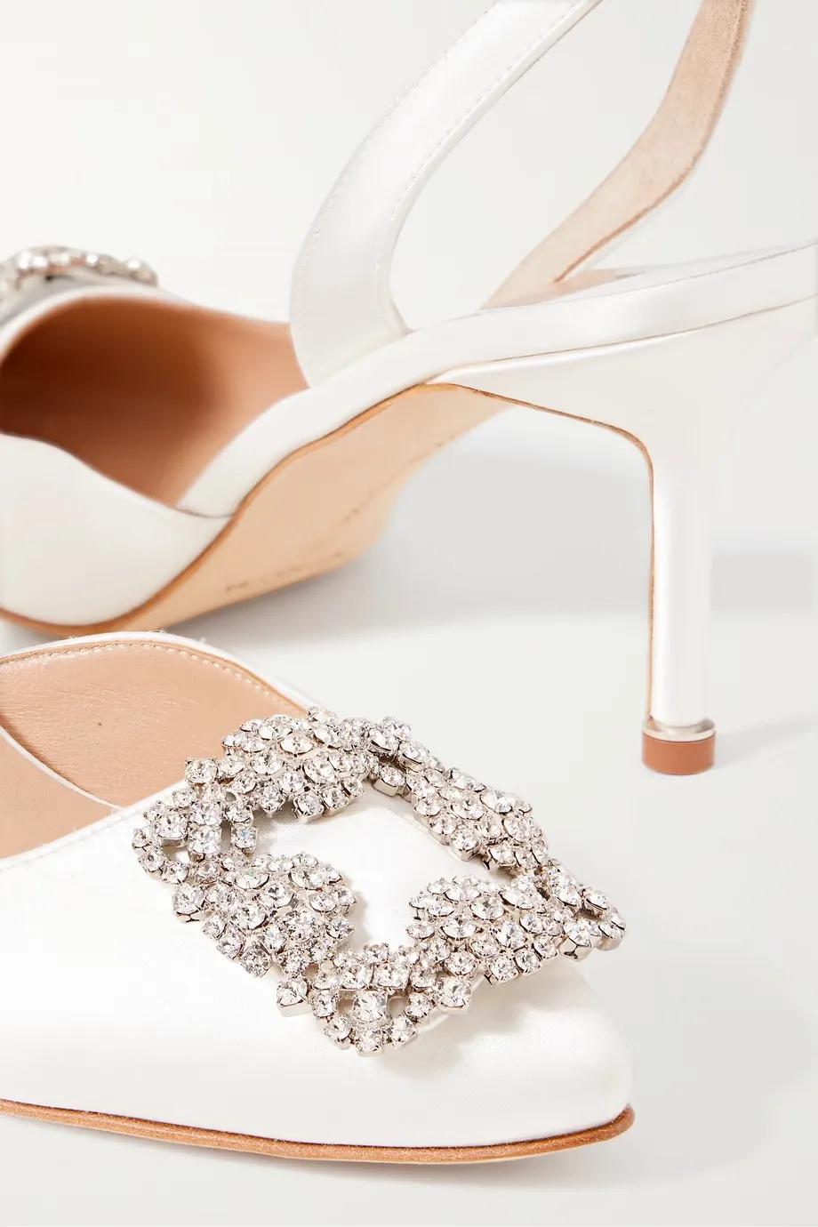 Hangisli 70 Crystal-Embellished High-Heeled Sandals