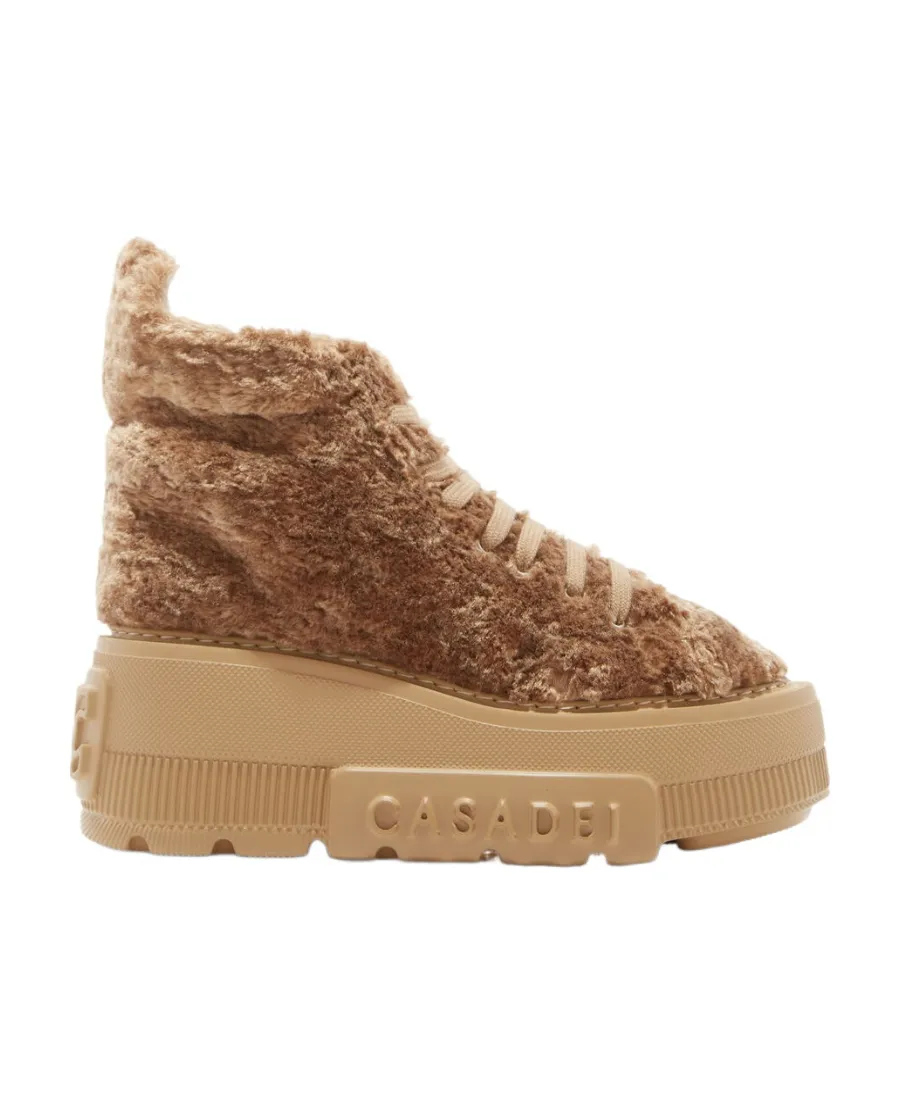 Nexus Fleece-Texture Sneakers