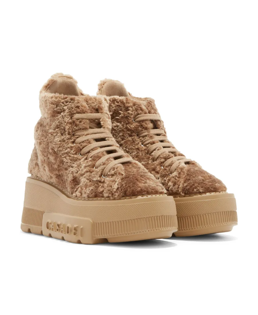 Nexus Fleece-Texture Sneakers