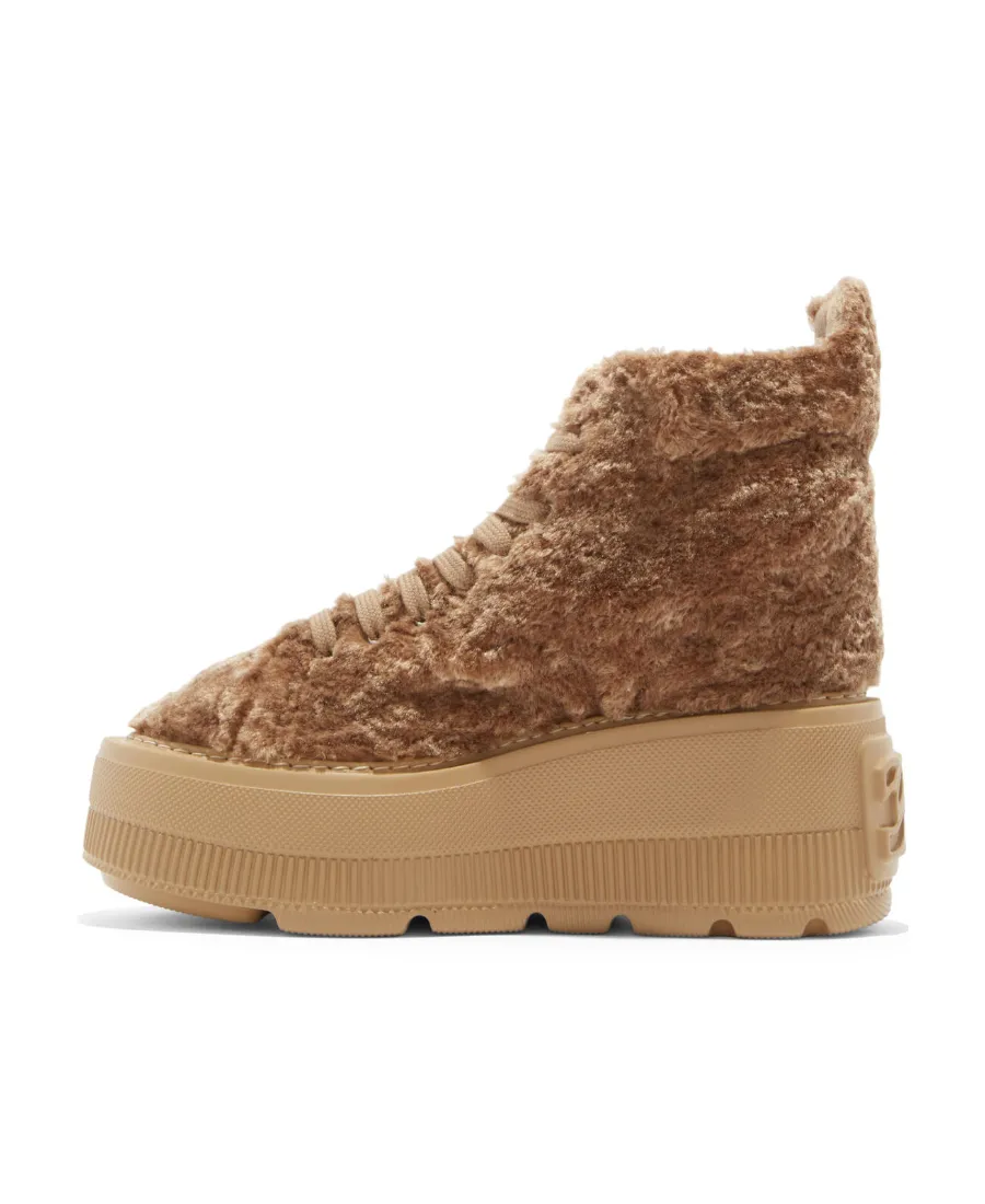 Nexus Fleece-Texture Sneakers