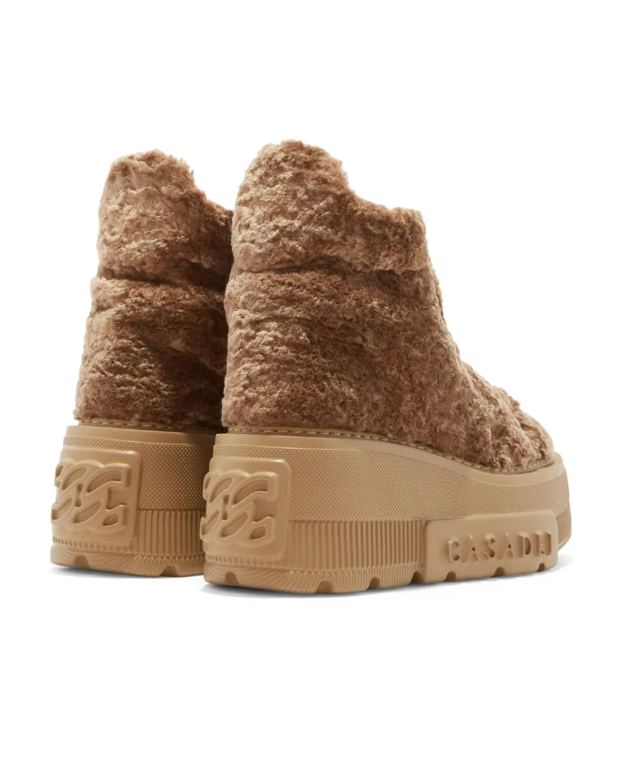 Nexus Fleece-Texture Sneakers