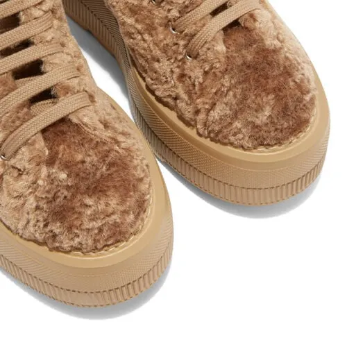 Nexus Fleece-Texture Sneakers