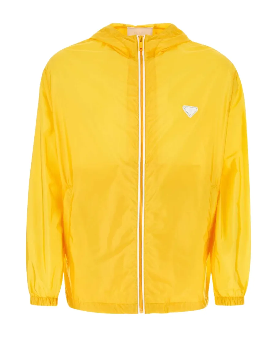 Hooded Zip-Front Jacket