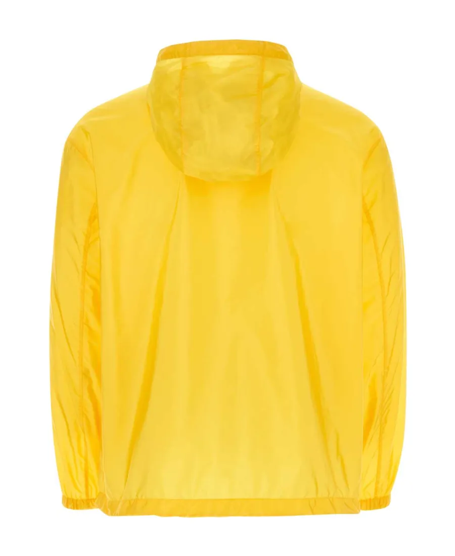 Hooded Zip-Front Jacket