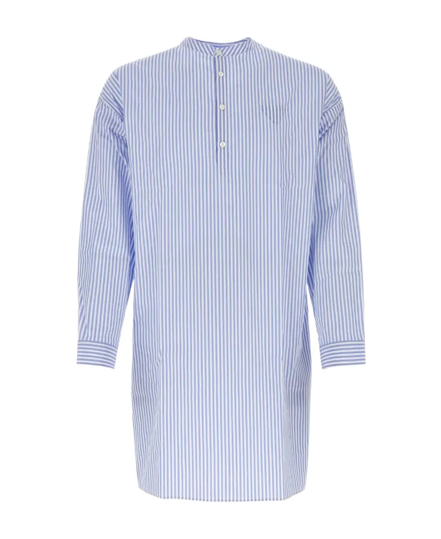 Striped Poplin Shirt
