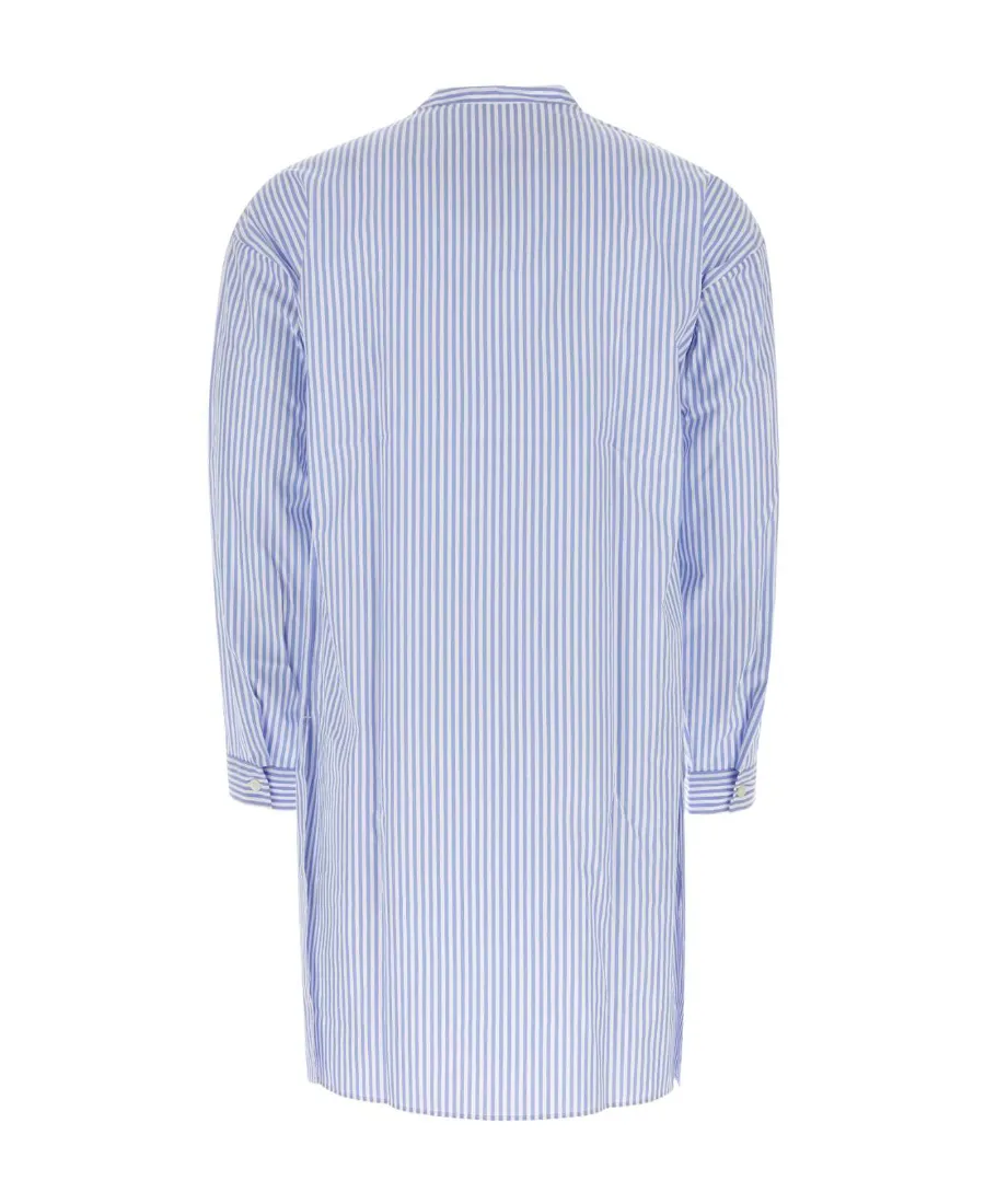 Striped Poplin Shirt