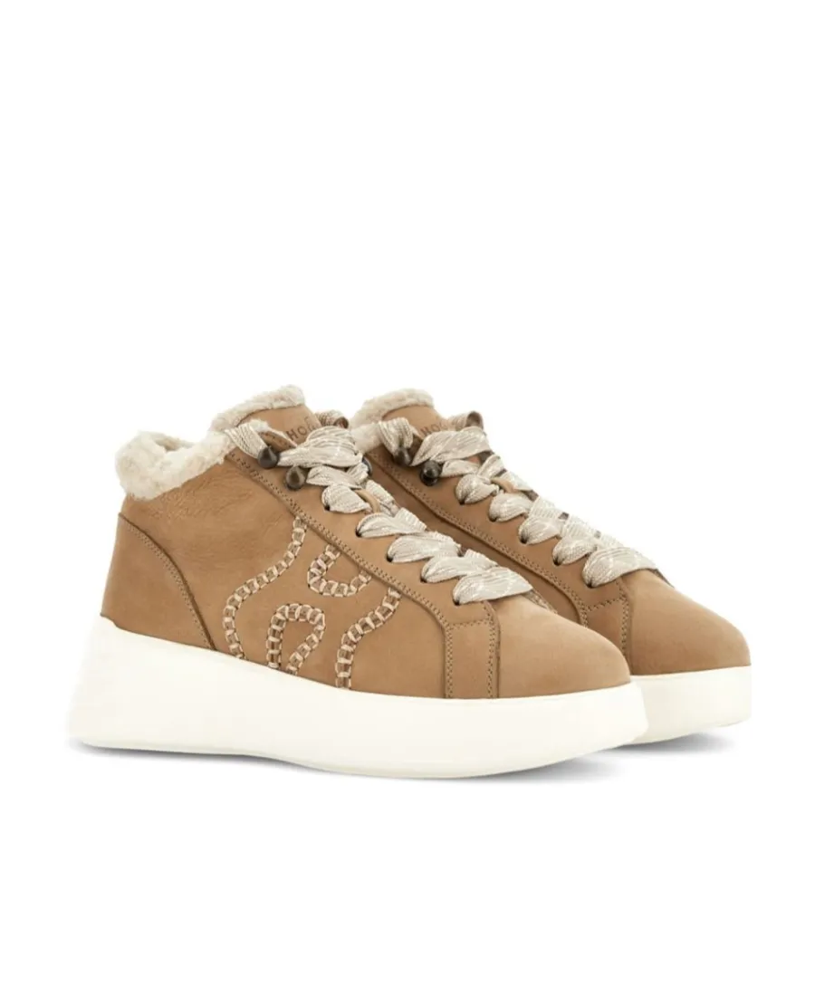 Hogan Rebel Teddy High-Top Sneakers