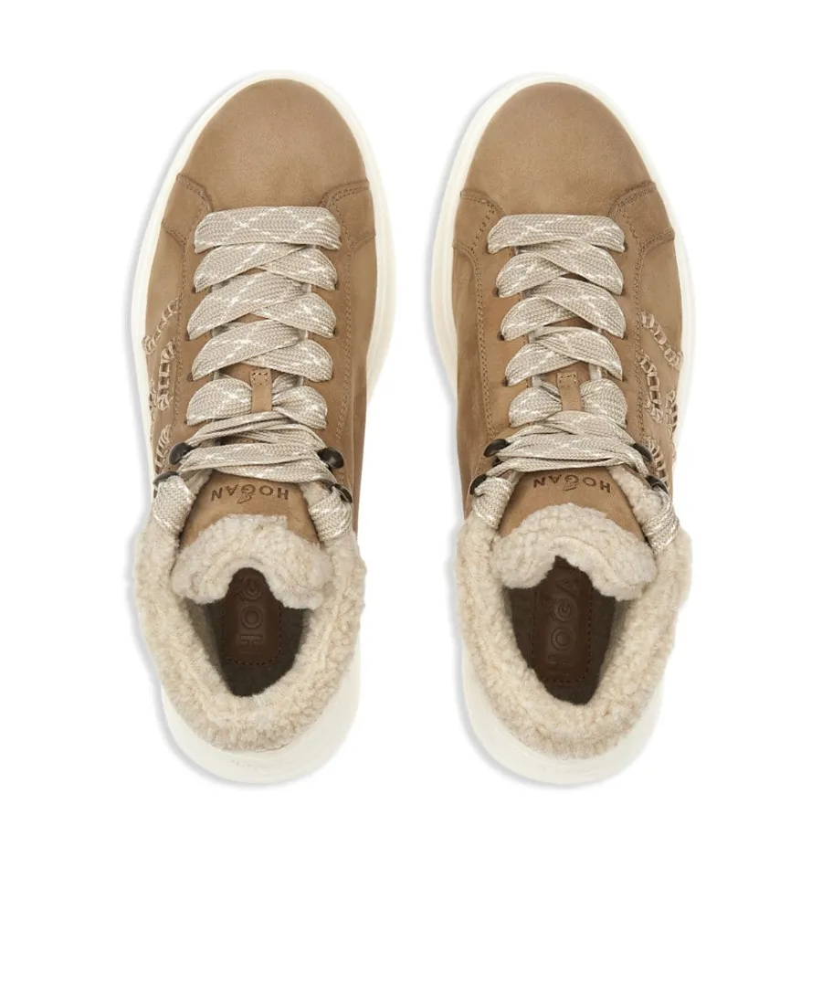 Hogan Rebel Teddy High-Top Sneakers