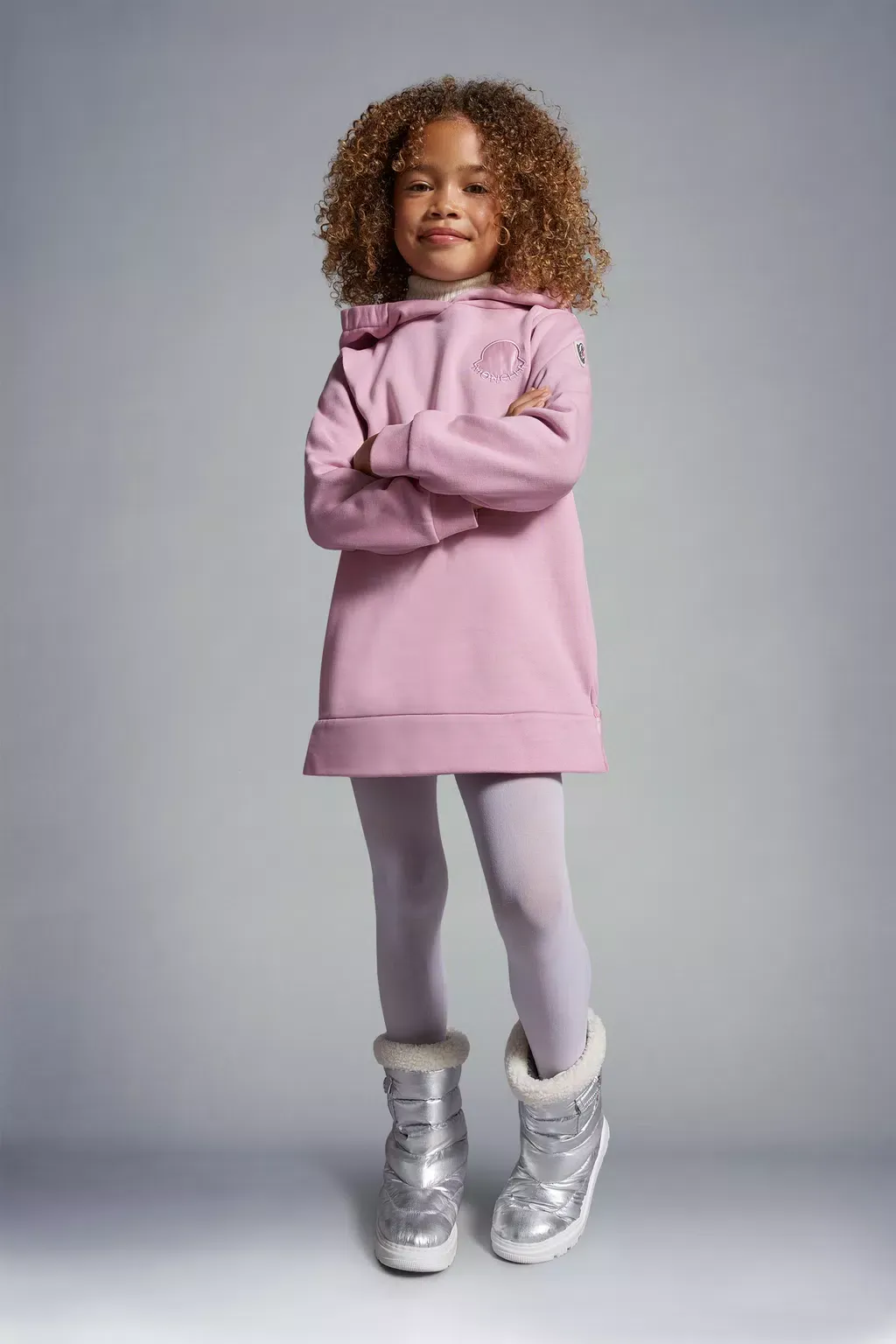 Hooded Logo Dress