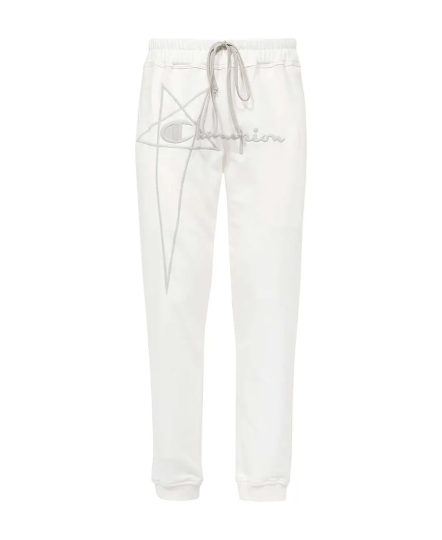Rick Owens X Champion Logo-Embroidered Drawstring Track Pants