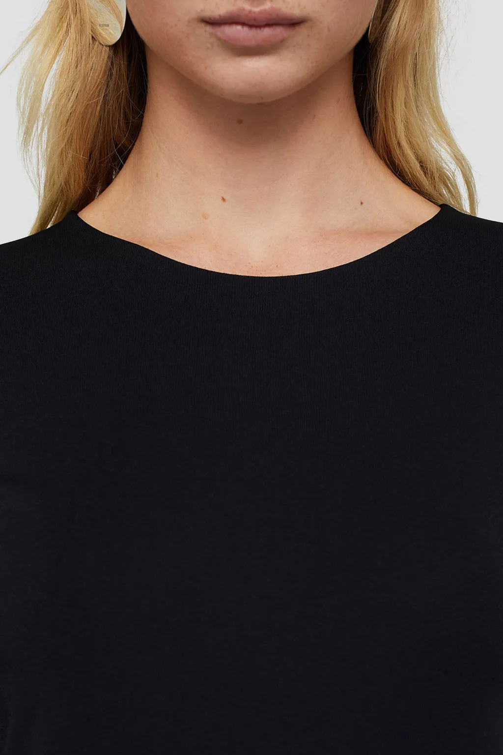 Jil Sander Long-Sleeved Crewneck Top