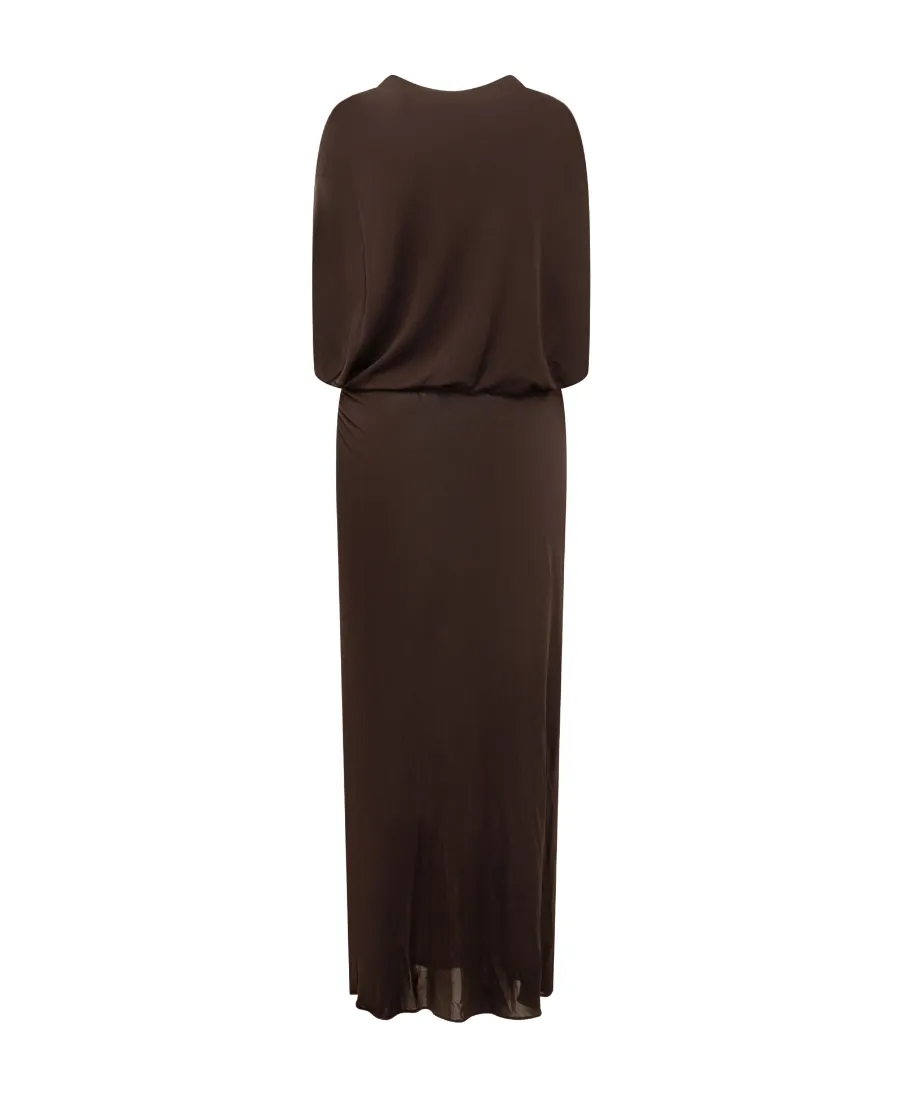Lanvin Cut-Out Detailed Crewneck Dress