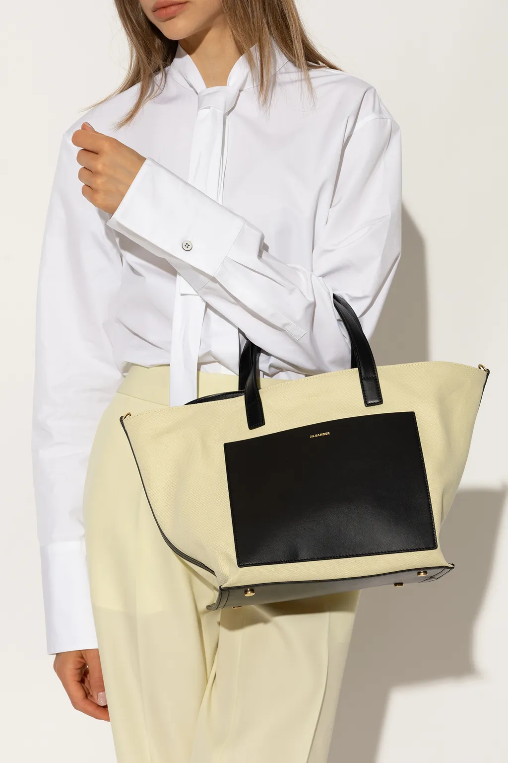 Jil Sander Wander Square Zipped Top Handle Bag