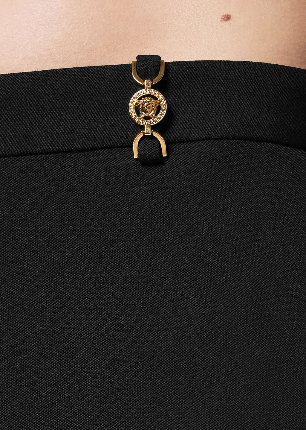 Medusa-Plaque Tailored Trousers