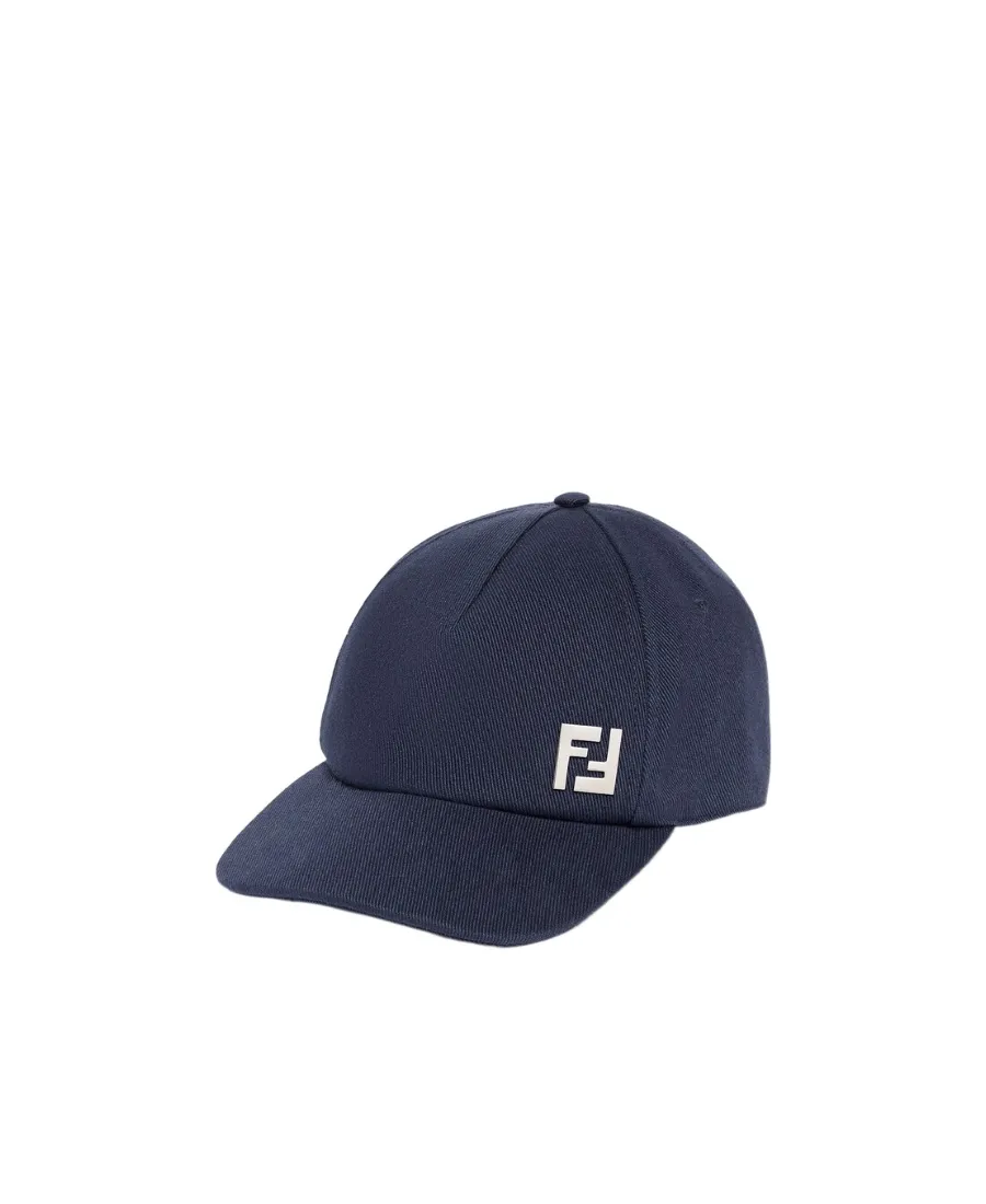 Fendi Logo Plaque Baseball Cap