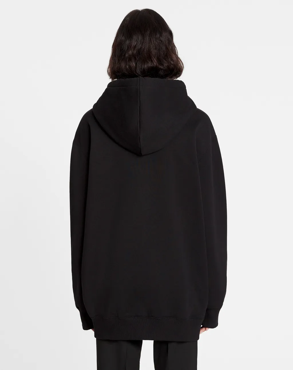 Lanvin Logo Detailed Drawstring Hoodie
