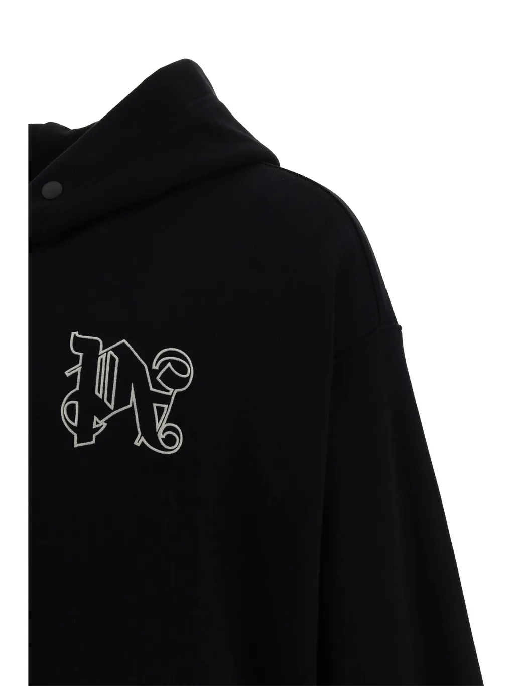 Palm Angels Pa Monogram Embroidered Hoodie