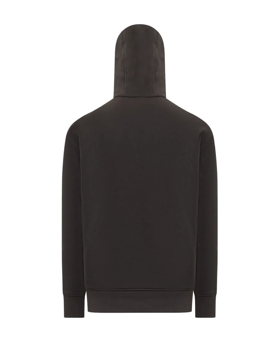 Logo-Embroidered Cotton Hoodie