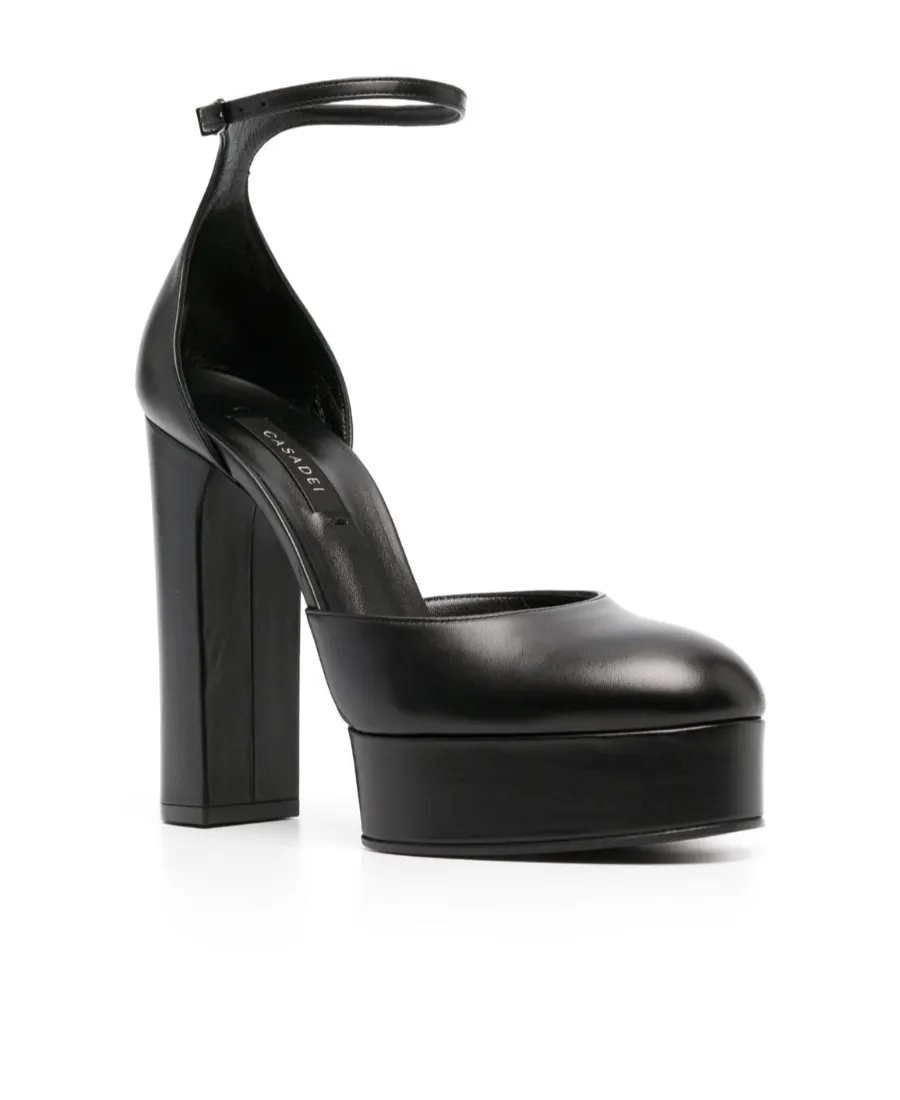 Thick Heeled High Heels