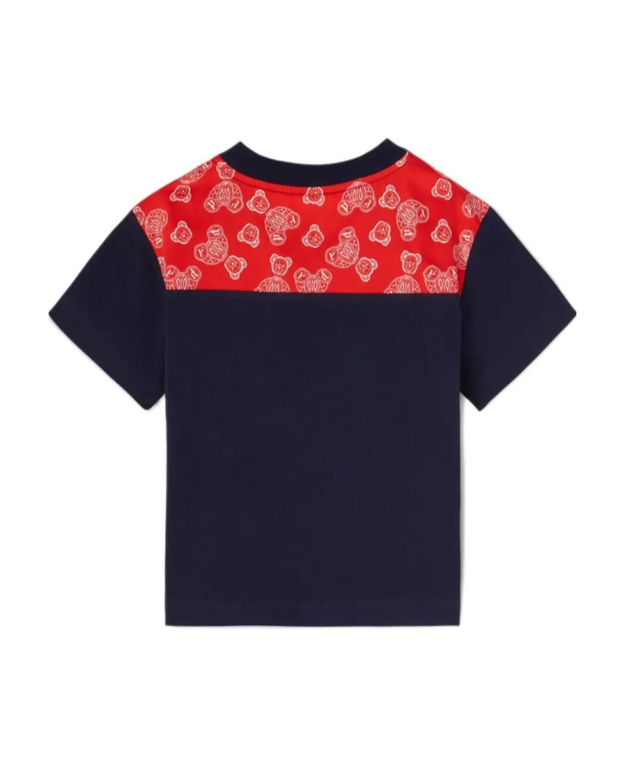 Palm Angels Kids Logo-Embroidered Crewneck T-Shirt