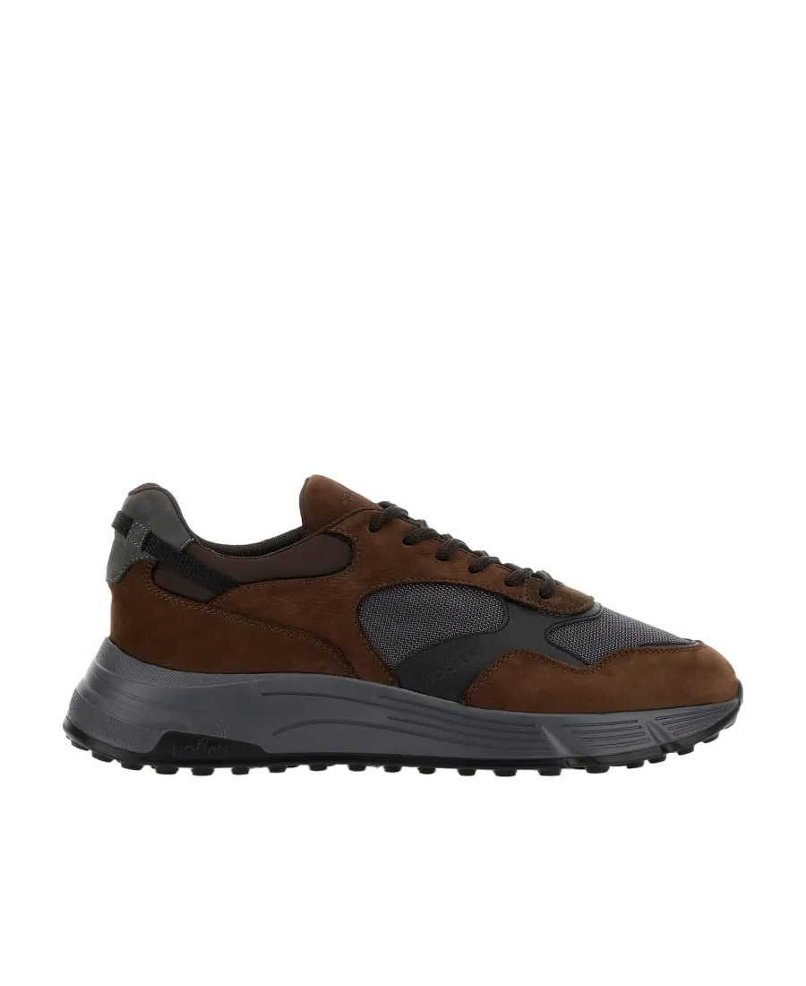 Hogan Hyperlight Panelled Lace-Up Sneakers
